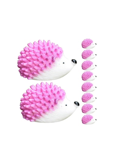 Bahçe Minyatür Hayvan Reçine Kirpi Minyatür Tasarım Mini Bahçe De