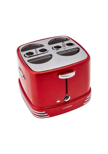 Cookplus Mutfaksever 2li Sosisli Sandviç (Hot Dog) Yapma Makinesi