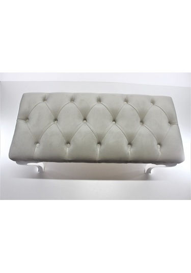 Krem Chester Model Babyface Kumaş Bench&koltuk&tabure&pofuduk Yatak Odası Takımı Ucu&önü Puff