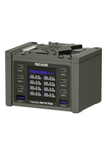Mechanic 8 Adet Port 115w Usb Akım Ölçer Şarj Ünitesi
