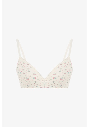 Penti Ekru Comfy Cosy Printed Point Sütyen