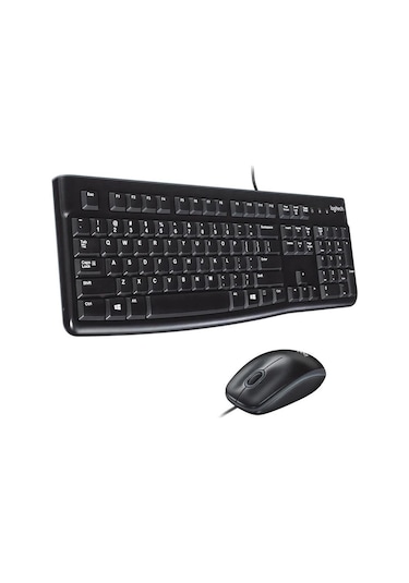 Logitech Klavye & Mouse Mk120 Kablolu Usb
