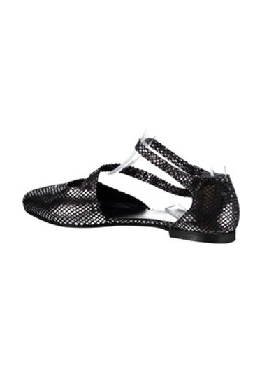 Fox Shoes Siyah Kadın Babet D726016907