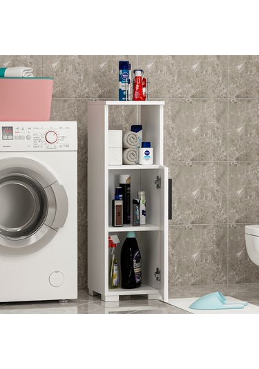 Duru Çok Amaçlı Dolap Beyaz Beyaz