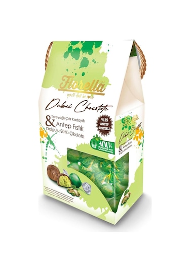 Fiorella Dubai Çikolatası İpli Kutu 230 Gr. (1 Adet)