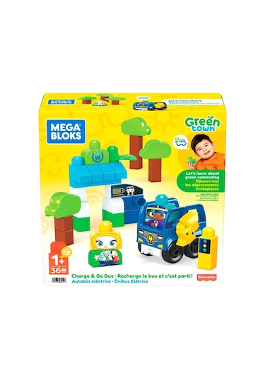 Mega Bloks Doğa Dostu Otobüs Seti Hdx90