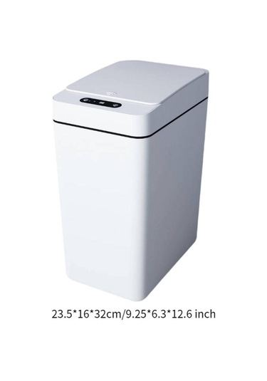 Pazly Suntek Kutusu Hafif Fotoselli Dar Çöp Beyaz Banyo Akıllı Ao Beyaz