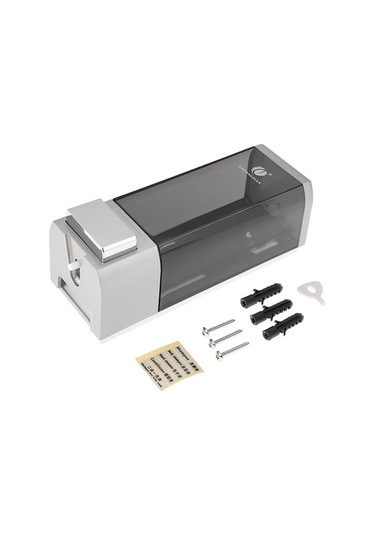 Dancemonkey Cuangdiان 500ml Duvar Sabunluk - Gümüş, Multifunctionel İçin Gümüş