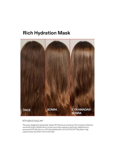 Olaplex Rich Hydration Hair Mask 200 Ml Nemlendirici Saç Maskesi