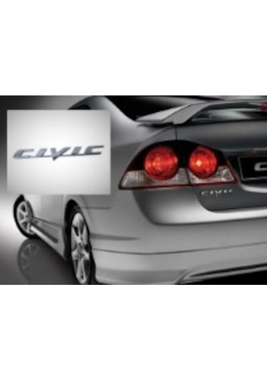 Civic Yazısı Honda Civic Bagaj Yazısı 2007-2016 463233564