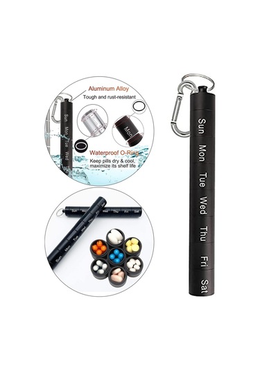 Suntek Hap Düzenleyici 7 Günlük Günlük Hap Kutusu Suya Diğer