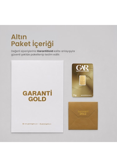 Garanti Gold 5 Gr Külçe Altın