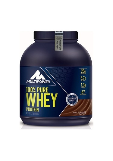 .Multipower Whey Protein Tozu 2000 gr Çikolata + 5 Hediye