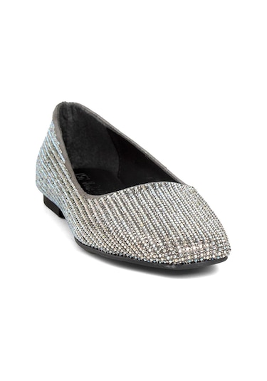 Miss Park Moda Pm38 K2031 Kadın Babet Platin-platin Platin