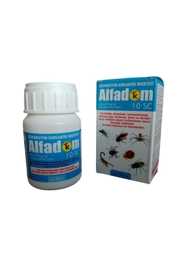 Alfadom 10 SC Genel Haşere 50 ML