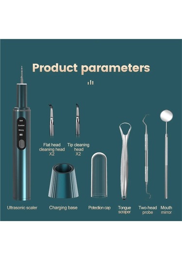 Jialan Irrigator Diş Ultrasonik Diş Temizleyici Ölçekleyici