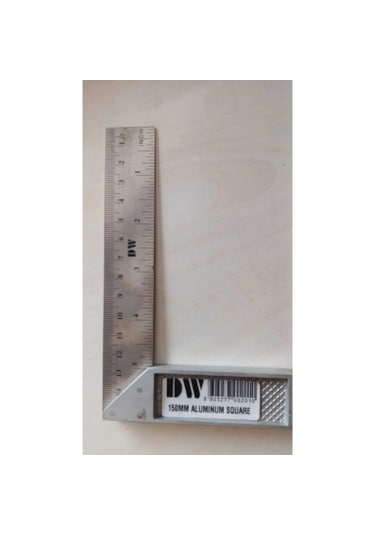 Dw Gönye Çelik Cetvel L 15 Cm