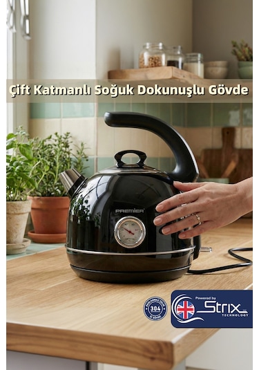Premier Prk 1215C Retro 1.5 L Su Isıtıcısı Kettle