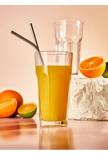 Pasabahce Yüksek Cam Bardaklar 365 Ml 6'lı Set 12160174 Beyaz