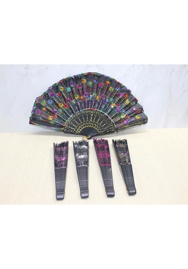 Plastik Yelpaze Alk3630 Çok Renkli