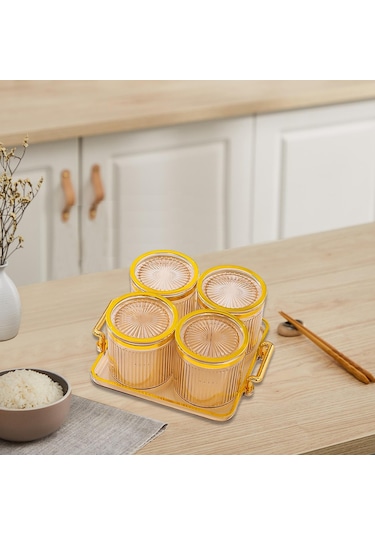 Suntek Magideal Bölünmüş Servis Tabakları Yemek Odası 4-ızgara