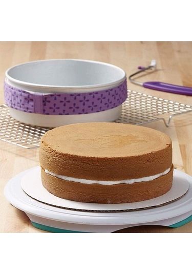 Maoyaya 4 Parçalı Kek Tavası, Pişirme Ve Fırın Malzemeleri İçin Süper Emici Pamuklu Şeritler Diğer