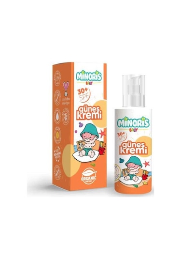 Minoris Baby Organik Güneş Koruyucu Sprey Krem Spf30 150ml