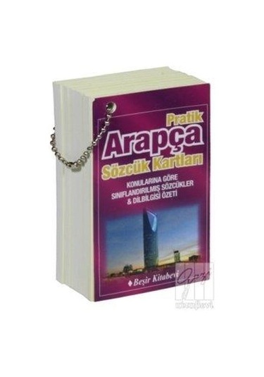 Pratik Arapça Sözcük Kartları - Beşir Kitabevi