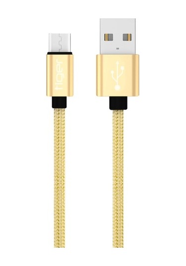Tiger Micro Usb 3.0A 1Mt Örgü-Halat Hızlı Şarj Usb Kablo Tuc-A86 (526978895)