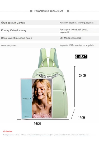 Taze Papatya Şekeri Rengi Sırt Çantası-pembe Pempe