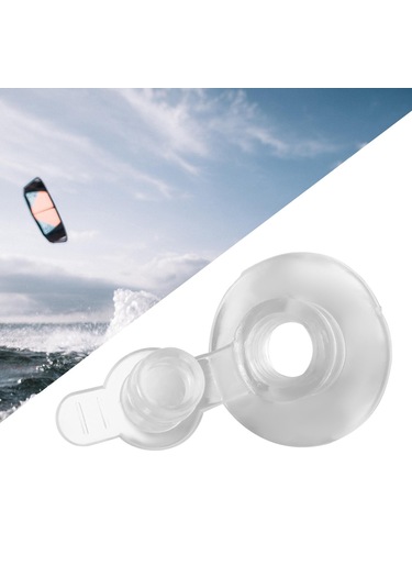 Homyl Kiteboard Uçurtma Şişirme Bir Pompa Valfi Şeffaf Tpu