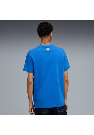 Puma Manchester Cıty Ftblculture Erkek Tişört 782671 23 Mavi