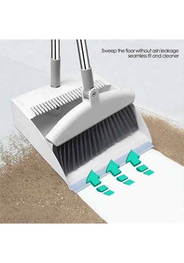 Katlanabilir Ev Süpürge ve Faraş Seti