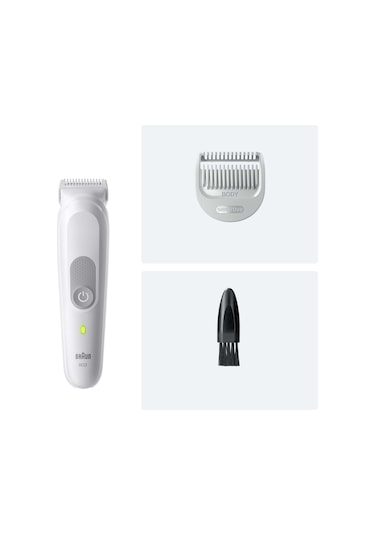 Braun Vücut Tıraş Makinesi Series 3, +2 Aksesuar, Su Geçirmez, Bg3500 8 Saat