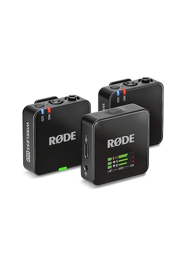 Wireless Go Gen 3 2 Kişilik Kablosuz Yaka Mikrofonu - Black
