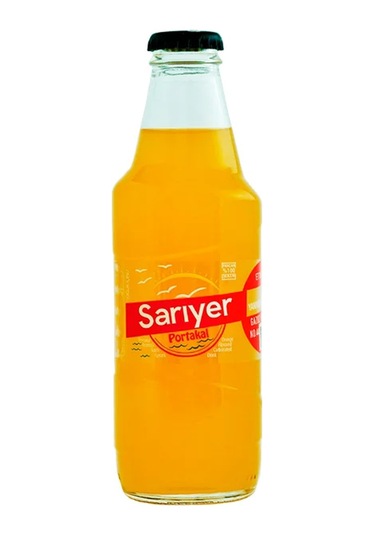 Sarıyer Portakal Aromalı Gazoz Cam 200 Ml X 24 Adet