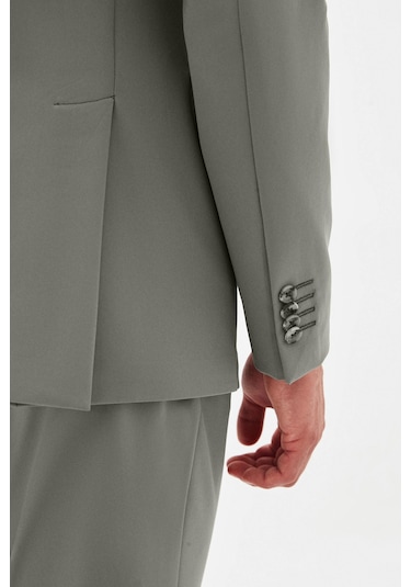 Twn Slim Fit Vizon Düz Takim Elbise 4ec05e301545m V01