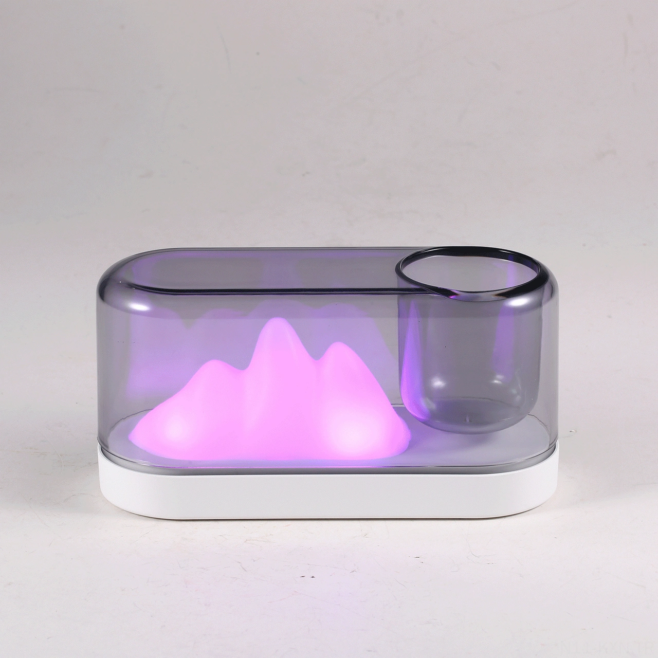 Kosona Dağ Şekilli Şarjlı Led Gece Lambası - 3 Renk Seçeneğiyle Yumuşak Işık, Ev Dekorasyonu Ve Çocuk Odaları İçin