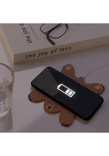 Mustard Beer Kablosuz Şarj Cihazı