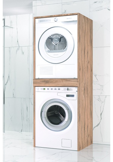 Arya 70 Cm Çamaşır Ve Kurutma Makinesi Dolabı - Dorado