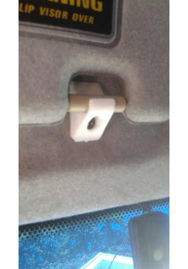 Kia Sportage Güneşlik Tutucu Klips Abs Siyah - Gri