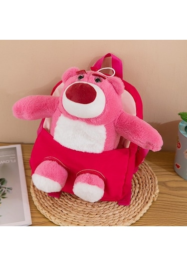 Sevimli Çizgi Çocuk Okul Çantası 8jf827 Çok Renkli