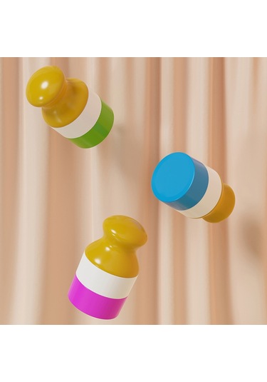 Mufunye Taşınabilir Aplikatör, Güneş Kremi Ve Losyonla Doldurulabilir, Mavi - Bear