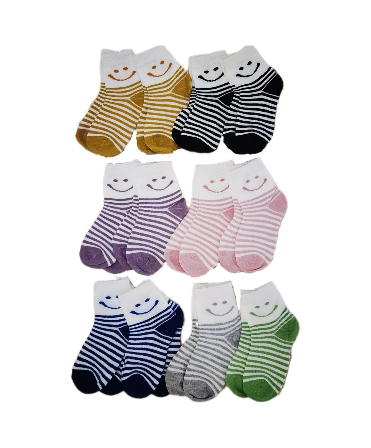 Modnaa Detvora Baskılı Uzun Çoraplar 12 Çift Takım 236885510 Bej