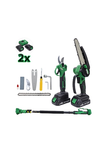 Dawreek BT0237 Teleskopik 2.5 M + İkili Budama Seti HT21