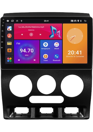 Kia Rio Android Multimedya Sistemi 2002-2003 Crv4828xp 9"