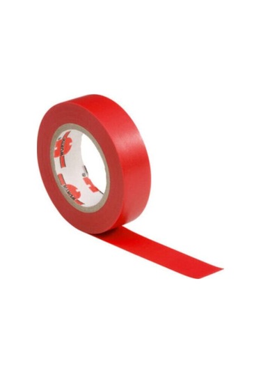 Elektrik Izolasyon Bandı 15mmx10m Kırmızı İzolasyon Bandı