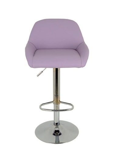 Bürocci Texas Bar Taburesi - Lila Deri - 9506S0114 Çok Renkli