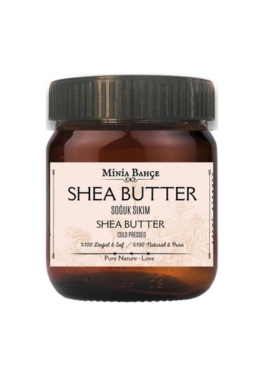 Minia Bahçe %100 Doğal & Saf Soğuk Sıkım Shea Butter Karite Yağı 150 ML