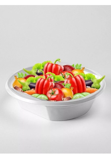 Anutka 100 Parçalık Çorba Tabağı Seti 223522321 Beyaz